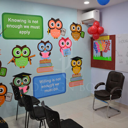 school interior design by designbot in delhi ncr