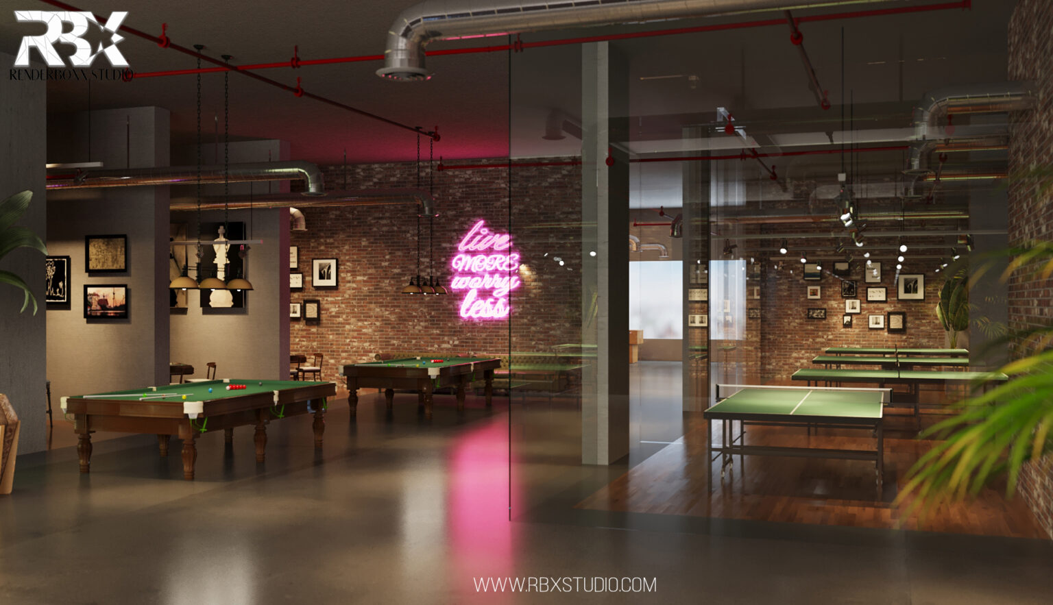 Interactive Gaming Lounge
