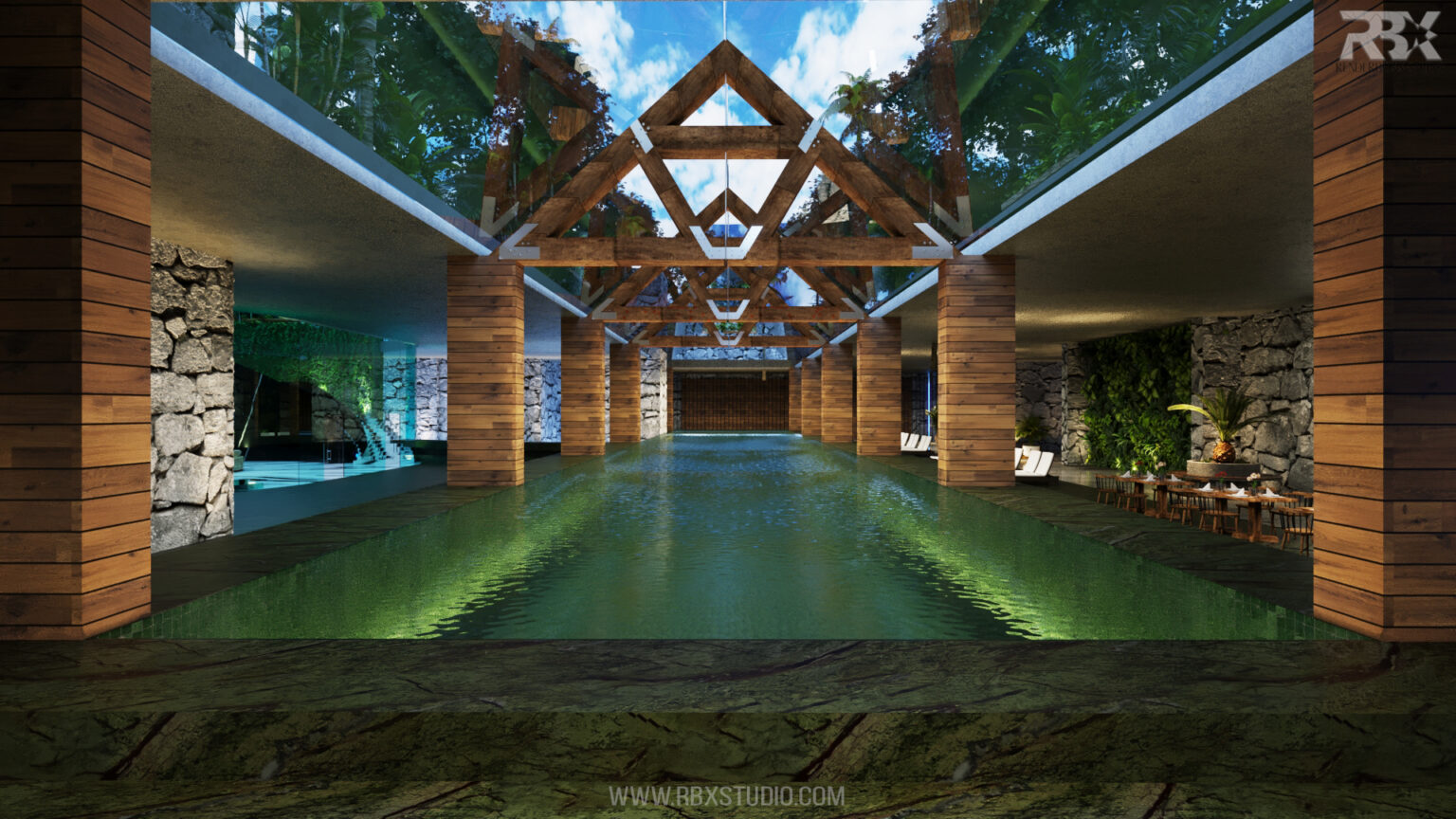 Resort-Style Pool