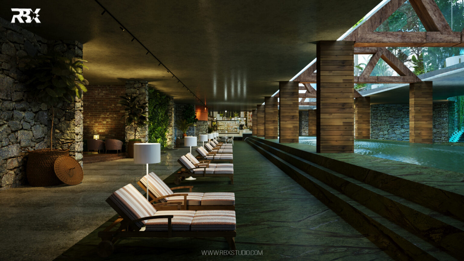 Panoramic Pool Deck